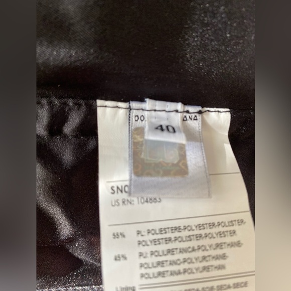 NWT Vintage D & G Dolce & Gabbana Black Bustier Top Size 40 - Picture 6 of 16